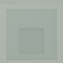 Josef Albers (German/American, 1888-1976) Gray Instrumentation IIe